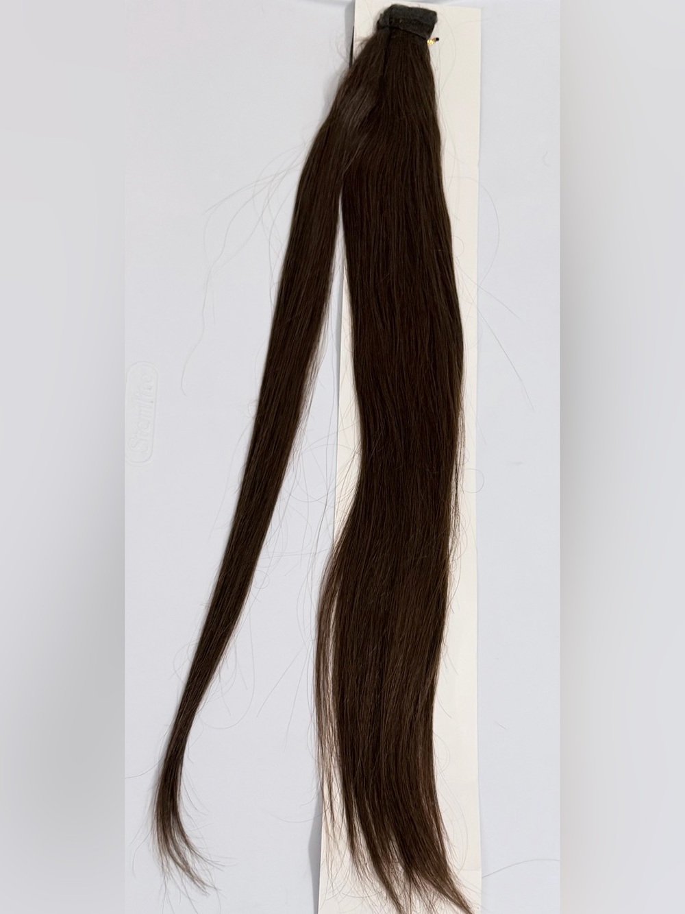 Wrap-Around 26” Ponytail- Color #4 Medium Brown 100% Remy Human Hair